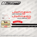 1959 Johnson 10 hp decal set 0377686 QD-20 QDL-20