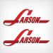 1955-1959 Larson No Shadow decal set