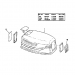 1977 Evinrude 35 hp decal set