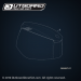 Top Cowl Diagram 085007517 Evinrude 200 - 2009 2013 