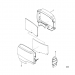 1981-1982 Mercury 150 hp V6 Blackmax  top cowl 7620A4, 7620A22, 7619A1, 7619A5, 7532A2, 7532A23
