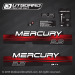 1996 1997 1998 Mercury 3.3 hp decal set 816013A96