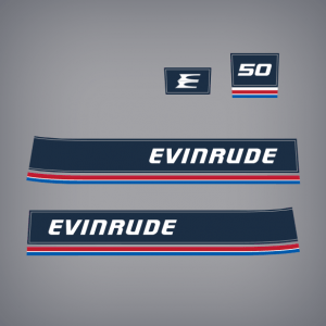 1983 Evinrude 50 hp decal set 0282041