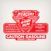 1953-1956 Mercury kiekhafer Cedarburg 6 Gallons Gasoline Fuel Tank decal