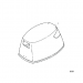 2000-2005 Mercury 6.0 hp Four stroke top cowl 803580T1, 803580T4, 803580T2, 803580T5 diagram 8124