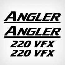 Angler Boat 220 VFX Decals Set (Boats)