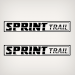 Sprint Trail Decal Set 