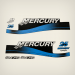 1999-2006 Mercury 25 Hp Seapro decal set printed