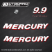 2005-2006 Mercury 9.9 hp Fourstroke decal set 895197A06 - 803580T06, 803580T08, 8M0058611, 8M0058623, 8M0062042, 8M0058611, 8M0062233, 8M0062233