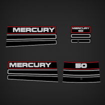 1994 1995 mercury 50 hp outboard 816939A94 DECAL SET