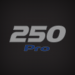 2014 Mercury "250 Pro" Rear Decal Set 8M0051737 Blue