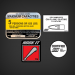 278 V/DC OMC Fishing Boat Capacity and Warning Decal kit