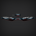 1996-1998 Mercury 135 hp Offshore decal set 830169a96  display