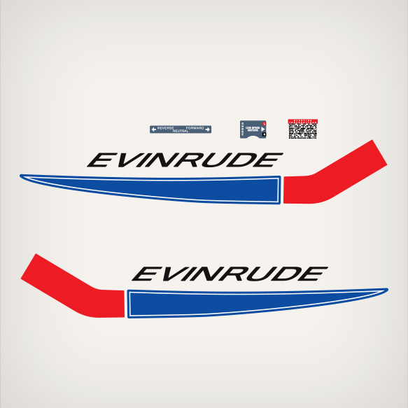 1968 Evinrude 18 hp decal set 0278997 