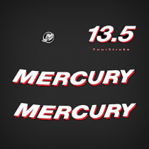 2006 Mercury 13.5 Hp FourStroke Decal Set 881842A06
