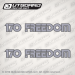 FourWinns 170 freedom decal set