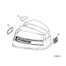 1976 Evinrude 135 hp decal set 0279963, 0279964