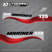 2003 Mariner 135 hp Decal Set 813036A97