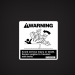 Mercury Warning Decal 37-825322