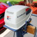 1973 Evinrude 6 hp Fisherman back decal preview