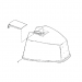 1987 Evinrude 88 hp SPL engine cover 0283262