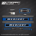 1974 Mercury 200 - 20 hp decal set