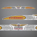 1930's Evinrude Fisherman decal set