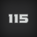 2014-2017 Mercury 115 Horsepower Decal 8M0080237