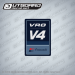 1984 1985 Evinrude VRO V4 115 hp front decal 