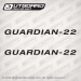 1994 Boston Whaler Guardian 22 decal set