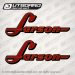 1957 Larson Thunderhawk decal set (Boat Decals)