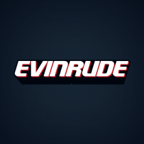 2004-2012 Evinrude Front Decal 0215536