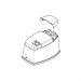 1992-1996 Nissan 70 Hp NS70B motor cover 3F3S67510-0 