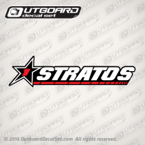 1988-1993 1 Star Stratos Small decal by each