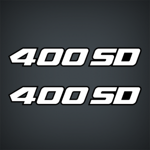 Javelin 400 SD decal set