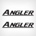 Angler Boat decal set (Boats)