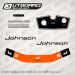 1972 Johnson 6 hp decal set 0385307 0384922