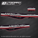 1996-1998 Mercury 175 hp Nitro Series decal set 809851A96, 827328A7, 827328A8