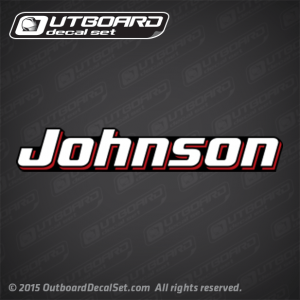 2002-2006 Johnson decal for Graphite models 0350236, 0350241