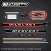 1970 Mercury 40 - 4 hp decal set