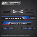 1976 Mercury 150 hp decal set  74301A77 , 73891A76, 74301A76, 70140A75, 66318A74, 64309A73