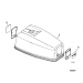 1982 Evinrude 50 hp motor cover 0281771, 0281773 diagram 392973