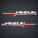 Javelin "a division of OMC" Decal Set