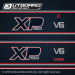 1989-1991 Evinrude XP150 hp decal set