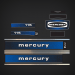 1979 Mercury 115 hp decal set 86434A79