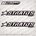 2002-2008 Stratos Boats decals by set