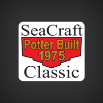 1975 SeaCraft Potter Built Classic decal 