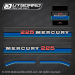 1980 Mercury 225 hp decal set 89992A80 1225620 ELPT 1225640 EXLPT