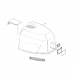 0283087, 0283088 1987-1988 Evinrude 150 hp VRO V6 engine cover