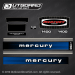 1978 Mercury 1400 140 hp decal set